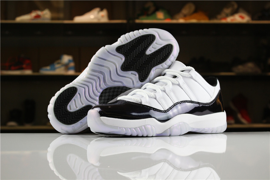 Air Jordan 11 Low “Easter” White Black Shoes